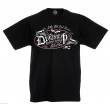 Dragstrip Kids Crew  T`Shirt - Hot Rod Racer Black